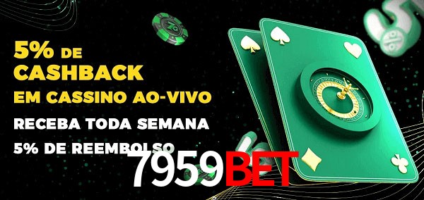 Promoções do cassino ao Vivo 7959bet